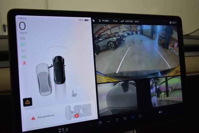 Tesla Model 3 Long Range AWD 75 kWh TuningPakket Tesla + Full self Driving Geleverd Camera Leder Panodak