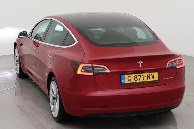 Tesla Model 3 LANG RANGE AWD 75KWH 351PK PANO/LEER/FABRIEKSGARANTIE
