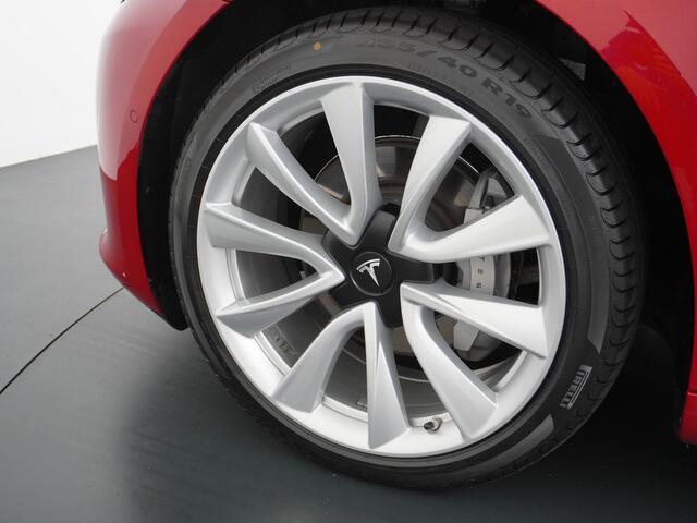 Tesla Model 3 RWD+ 60kWh 325PK **LFP ACCU** Ivoor Interieur 19"Lmv FSD-3 Comp. AutoPilot Leder PanoDak Adaptive-Cruise Lmv Camera's Elektr.-Stuur+Stoelen+Spiegels+Geheugen+Easy-Entry+Verwarmde stoelen Park assistent PDC WIFI Lane-Assist Speed-Assist Navi LED Comfortsto
