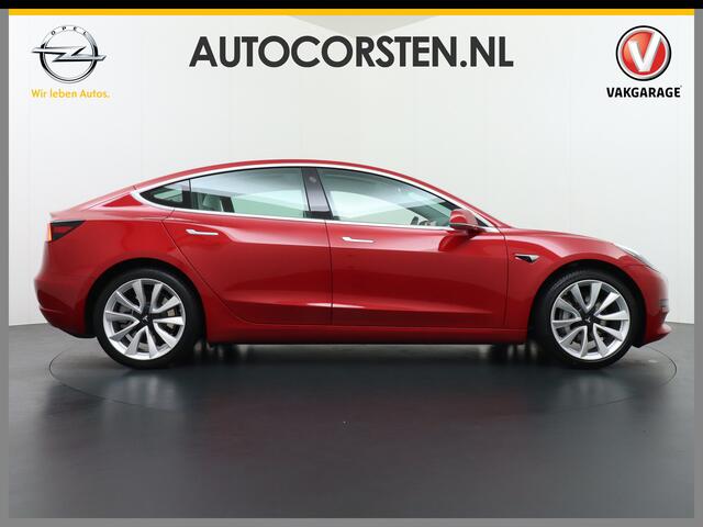 Tesla Model 3 RWD+ 60kWh 325PK **LFP ACCU** Ivoor Interieur 19"Lmv FSD-3 Comp. AutoPilot Leder PanoDak Adaptive-Cruise Lmv Camera's Elektr.-Stuur+Stoelen+Spiegels+Geheugen+Easy-Entry+Verwarmde stoelen Park assistent PDC WIFI Lane-Assist Speed-Assist Navi LED Comfortsto