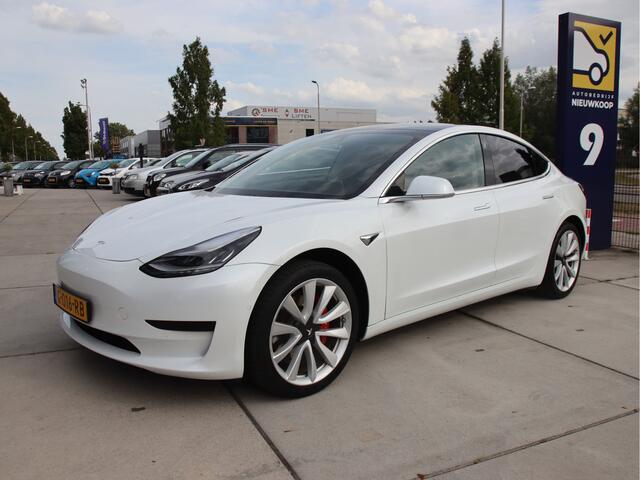 Tesla Model 3 Performance Plus 60 kWh Leder, Pano, 19 INCH, NAP Zomer aanbieding!