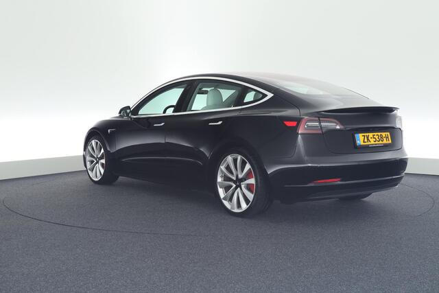 Tesla Model 3 Performance AWD 462pk 75 kWh Wit interieur Navigatie
