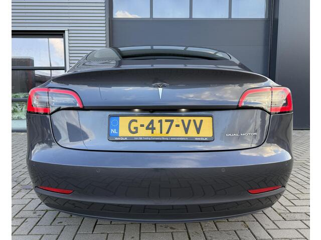 Tesla Model 3 Long Range AWD 75 kWh SOH 88.8% ?Full Self Driving ?Panoramadak ?Vol Leder ?360º Camera ?Stoelverwarming ?Autopilot ?Origineel NL