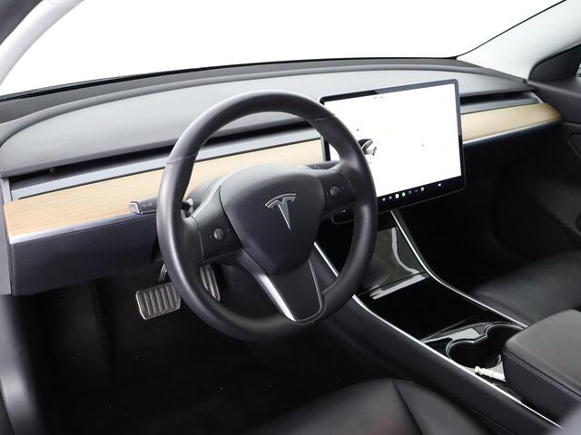 Tesla Model 3 Long Range AWD 75 kWh (351 PK) 500 km actieradius | ACCU 90% | Navigatie | Panoramadak | Stoelverwarming | Leder |