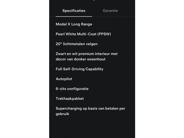 Tesla Model X Long Range RAVEN/6P/FSD/NAP/GARANTIE 09-2027 VOL!!!