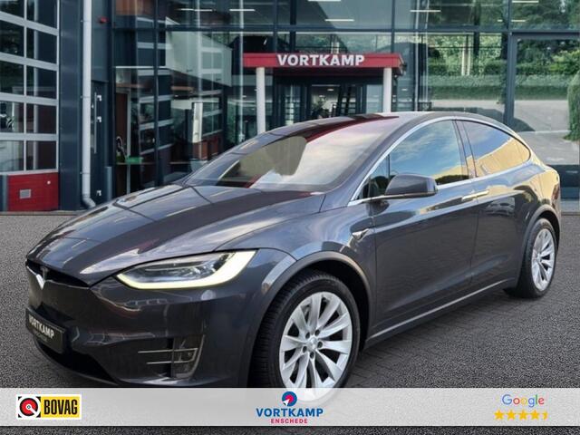 Tesla Model X 100D 7P TREKHAAK/CAMERA/LEDER/NAVI/CRUISE/STOELVERW