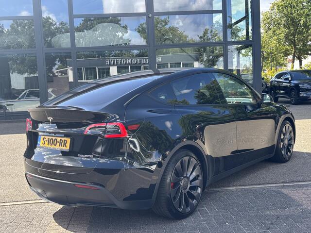 Tesla Model Y Performance AWD 75 kWh TREKHAAK | RIJKLAARPRIJS INCL. TESLA GARANTIE t/m 03-2027/80.000km accu en aandrijflijn t/m 03-2031/192.000km