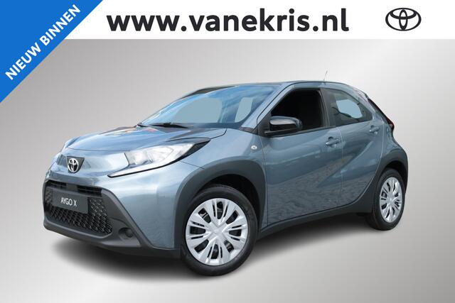 Toyota AYGO X 1.0 VVT-i MT Play Apple carplay, Android auto, Nieuw, Snel leverbaar!