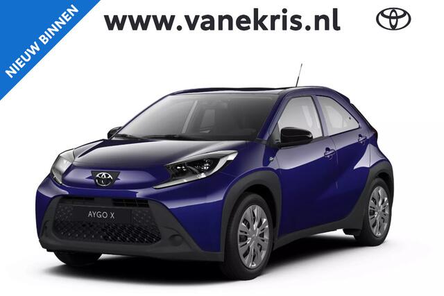 Toyota AYGO X 1.0 VVT-i MT Play Apple carplay, Android auto, ¤1000,- Inruilpremie, Nieuw, Snel leverbaar!