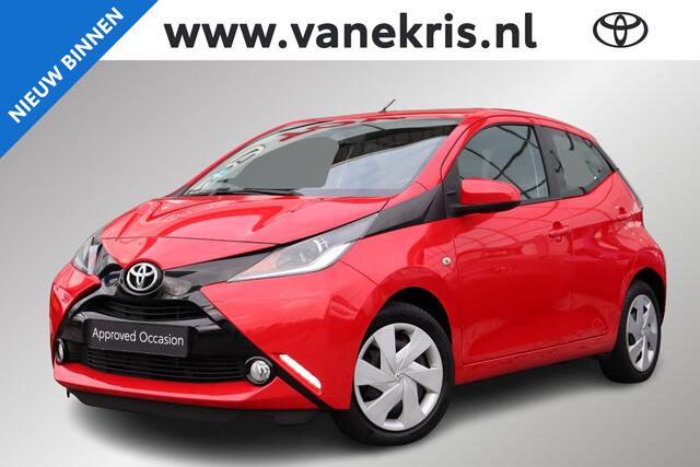 Toyota AYGO 1.0 VVT-i x-nav, Achteruitrijcamera, Bluetooth, Airco, Stuurwiel bediening