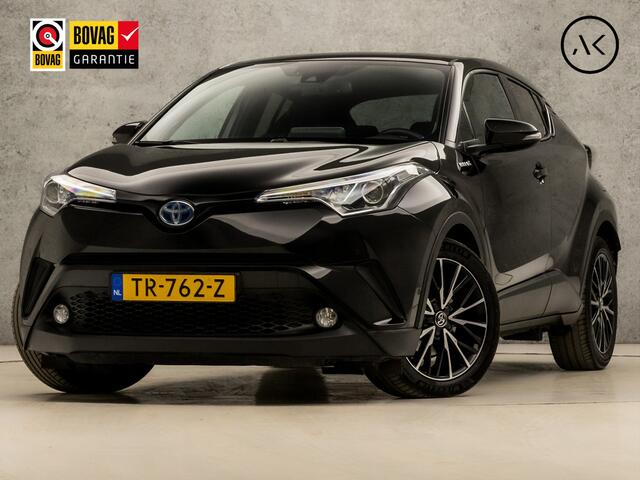 Toyota C-HR 1.8 Hybrid Sport Automaat (NAVIGATIE, LEDER, CAMERA, KEYLESS, STOELVERWARMING, ZWART HEMEL, SPORTSTOELEN, ADAPTIVE CRUISE, GETINT GLAS, DAB+, NIEUWSTAAT)