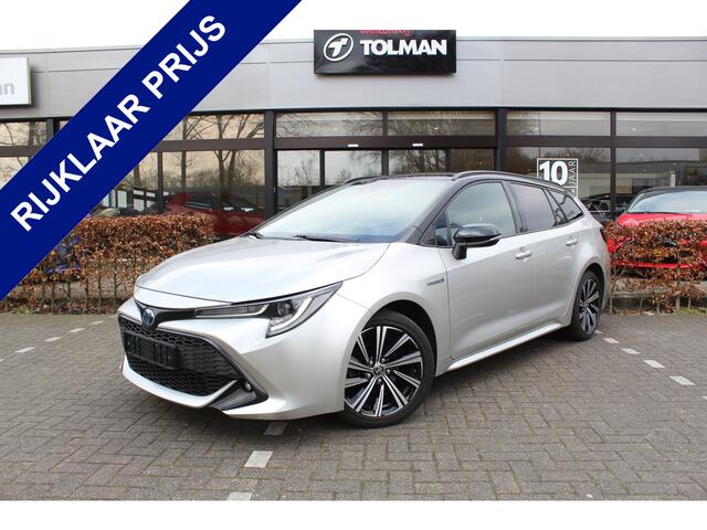 Toyota COROLLA Touring Sports 1.8 Hybrid Dynamic Bi-Tone | Rijklaar | Trekhaak | Head Up | Apple/Android | Stoel-/stuurverw. | LED | Keyless | El. achterklep | Dealer onderhouden