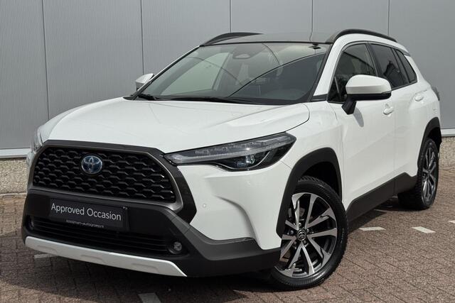 Toyota COROLLA Cross 2.0 High Power Hybrid Executive Edition Panoramadak, Dodehoekdetectie, Parkeersensoren voor + achter, Elektrische achterklep, Led, Navi, Garantie t/m 2034!