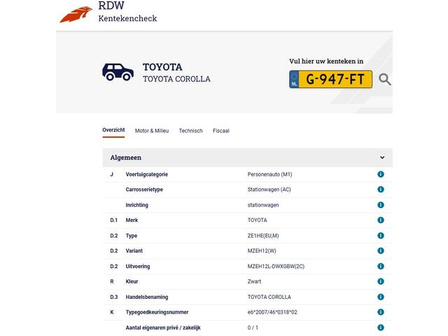 Toyota COROLLA Touring Sports 2.0 Hybrid Premium (184 PK) 1e-Eig. & Keurig-Onderh. BOVAG-Garantie, NL-Auto.