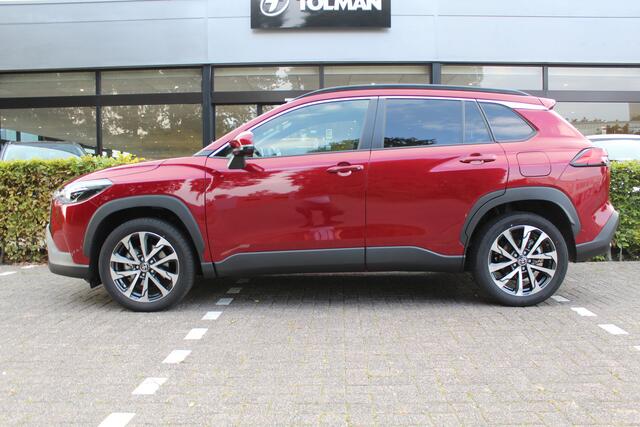 Toyota COROLLA Cross Hybrid 140 Style Plus | Rijklaar | Stoel-/stuurverw. | El.achterklep | Keyless | Adap.cruise | LED | Parkeersens. v+a | Apple/Android | Navi