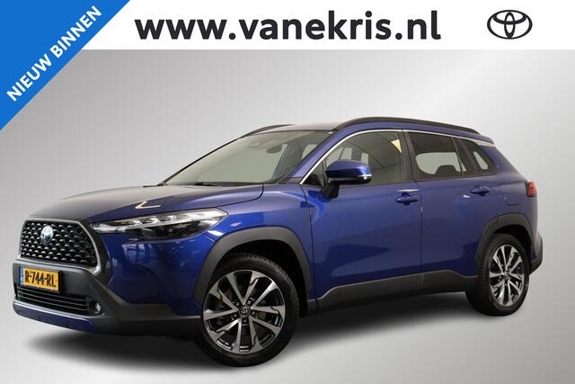 Toyota COROLLA Cross 2.0 High Power Hybrid First Edition, Trekhaak, , Parkeersensoren, Half Leder