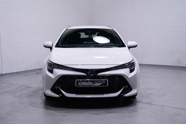 Toyota COROLLA Touring Sports 2.0 Hybrid Dynamic navigatie privateglas afneembare trekhaak allu-dakrail camera multi-stuurbediening service-boekje aanwezig schakelflippers aan het stuur key-less entry en start