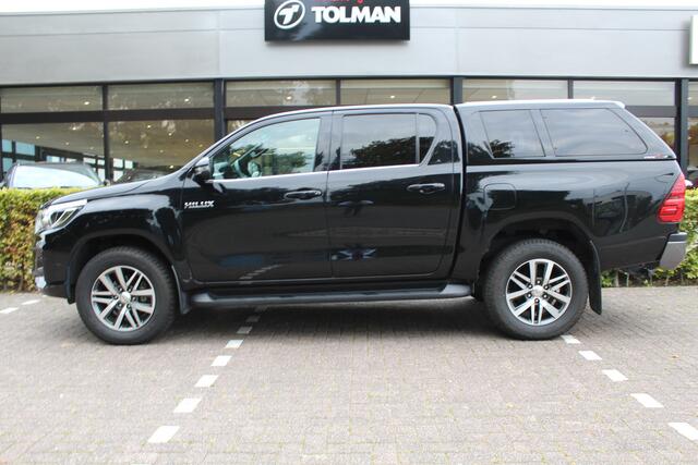 Toyota HI-LUX HiLux 2.4 D-4D Double Cab Executive VAN Automaat | Rijklaar | Hardtop | Stoelverwarming | Trekhaak | Navi | Bluetooth | Leder |