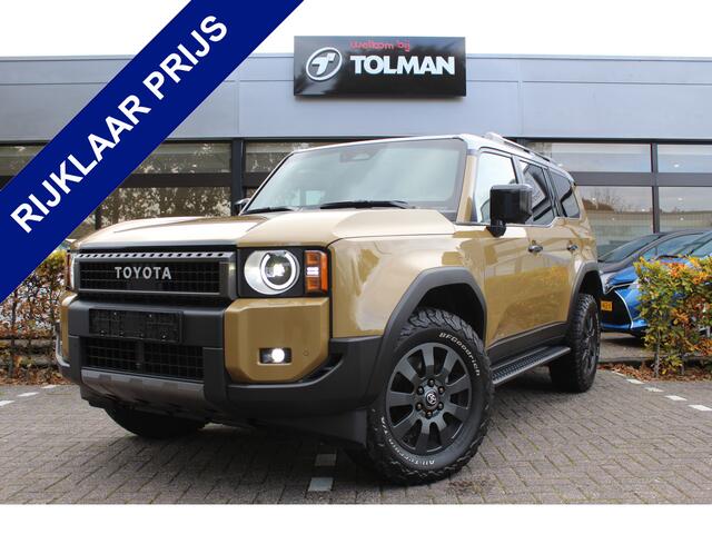 Toyota LAND CRUISER 2.8 D-4D First Edition 5p | Rijklaar | Pano | Trekhaak | BF Goodrich | Navi | Camera's | Leder | Memory | JBL | HUD | Stoelverwarming/koeling