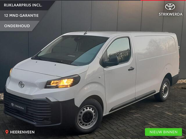 Toyota PROACE LONG BPM VRIJ 2.0 D 145pk Airco|Cruise|Pdc|Andoid-Auto Trekgewicht: 2.500kg