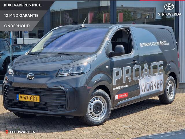 Toyota PROACE ELECTRIC 75kwh |AC|Cruise.C|TRekh.|ESC+HSC|TPCS|PDC|Carplay|Mtlc. 2024 BELASTINGVOORDEEL