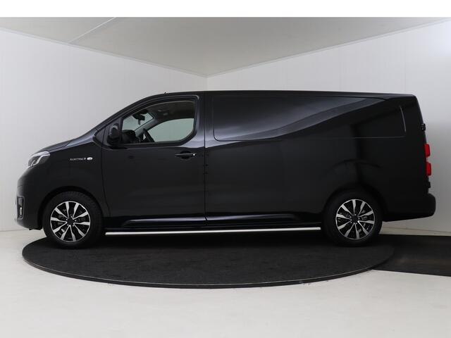 Toyota PROACE Electric Worker Professional Extra Range Long 75 kWh I Navigatie I Climate Control I Cruise Control I Keyless Entry I USB I Side Bars I Betonplex in laadruimte I Lat-om-lat betimmering laadruimte I