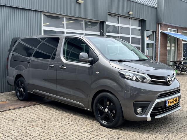 Toyota PROACE Long Worker 2.0 D-4D Professional Long DC Airco Cruise controle Trekhaak 2500kg trekgewicht Telefoonverbinding Navigatie 5-Persoons Lichtmetalenvelgen Parkeerhulp achter Euro 6