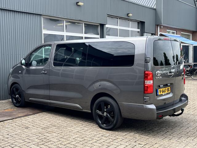 Toyota PROACE Long Worker 2.0 D-4D Professional Long DC Airco Cruise controle Trekhaak 2500kg trekgewicht Telefoonverbinding Navigatie 5-Persoons Lichtmetalenvelgen Parkeerhulp achter Euro 6