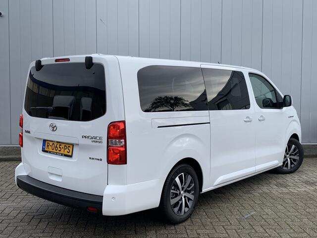Toyota PROACE Electric Verso Long Extra Range Dynamic+ 75KWH 8 Pers Prijs ex BTW Carplay HUD Direct Leverbaar