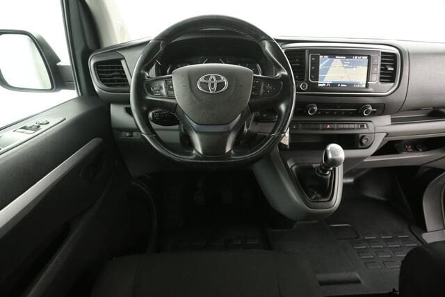 Toyota PROACE 2.0 D-4D Long L3H1 | Dubbele Cabine | 5 Persoons | Camera | 2xSchuifdeur | LED | Navi | Trekhaak | Airco | Cruise | 17"LMV | PDC |