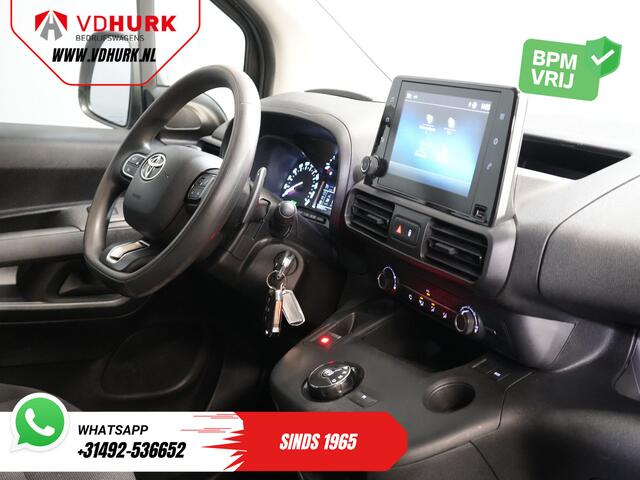Toyota PROACE CITY 1.2 Turbo 130 pk Benzine Aut. BPM VRIJ! 3Pers./ Carplay/ Camera/ Cruise/ PDC/ Trekhaak