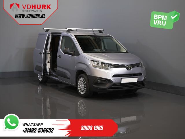 Toyota PROACE CITY 1.2 Turbo 130 pk Benzine Aut. BPM VRIJ! 3Pers./ Carplay/ Camera/ Cruise/ PDC/ Trekhaak