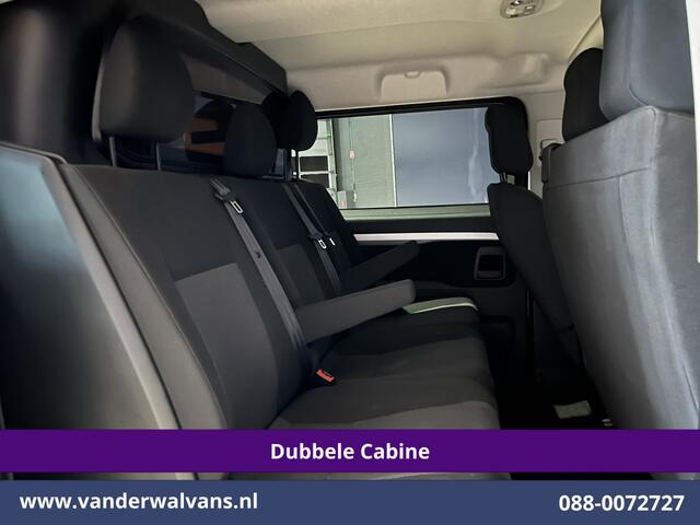 Toyota PROACE Worker 2.0 D-4D 145pk L3H1 Dubbele Cabine Euro6 Airco | 6-Zits | Navigatie | Apple Carplay Cruisecontrol, Parkeersensoren, Android auto, 2500kg trekvermogen