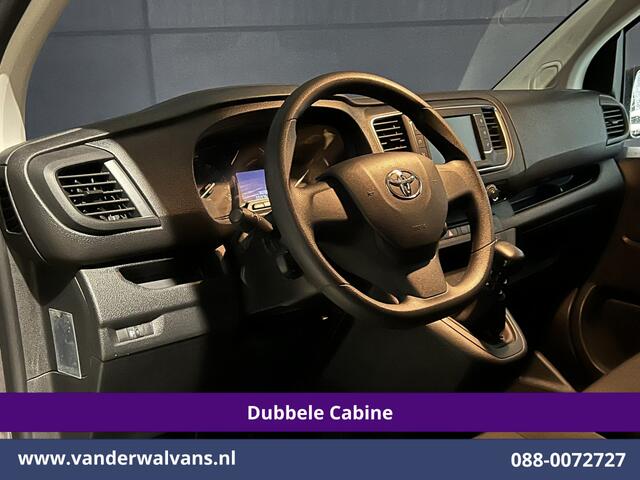 Toyota PROACE Worker 2.0 D-4D 145pk L3H1 Dubbele Cabine Euro6 Airco | 6-Zits | Navigatie | Apple Carplay Cruisecontrol, Parkeersensoren, Android auto, 2500kg trekvermogen