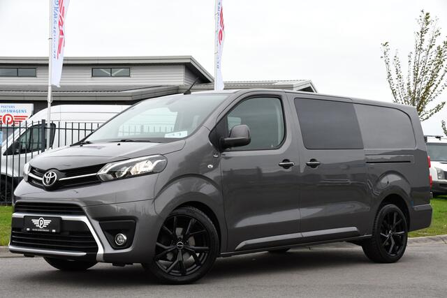 Toyota PROACE Worker 2.0 L3 DC PB Edition Camera, Cruise, Carplay, Clima, 177pk, Automaat, 2 x Schuifdeur, Keyless, NAVI, Uniek!