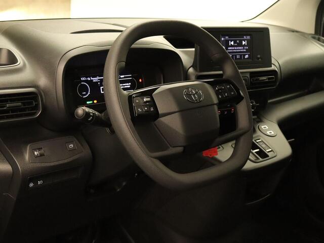 Toyota PROACE CITY Electric Challenger 50 kWh L1 - NIEUWE AUTO - 3 FASE LADEN - DIRECT UIT VOORRAAD LEVERBAAR - - AIRCO - 2 LAADKABELS - BLUETOOTH - 1 SCHUIFDEUR - 2 DEUREN ACHTER - 2 STOELEN - ARMSTEUN VOOR