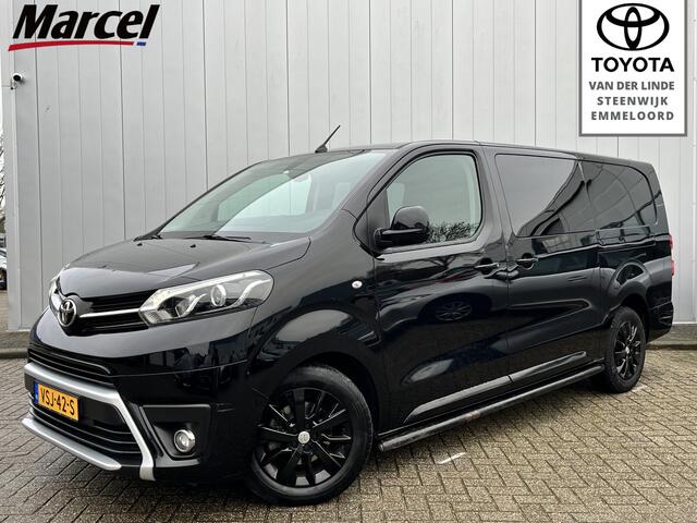 Toyota PROACE Worker 2.0 D-4D Black Line DC Automaat Dubbele schuifdeur Navi Apple Carplay Android auto