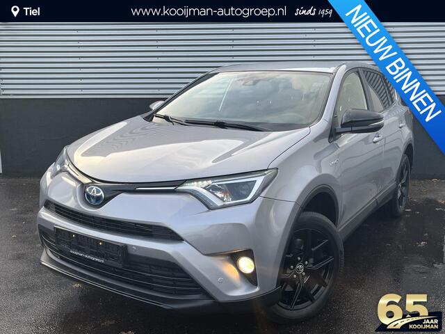 Toyota RAV4 2.5 Hybrid AWD Black edition Navigatie, 18" LMV, Privacy glass, Smart Key, Adaptieve cruise control, Elek. Achterklep, Achteruitrijcamera, Parkeersensoren voor + Achter
