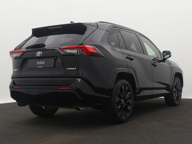 Toyota RAV4 2.5 Hybrid Black Edition | Navigatie | JBL | 19 inch LM Velgen | Stoelverwarming | Elektrisch verstelbare bestuurdersstoel en achterklep |