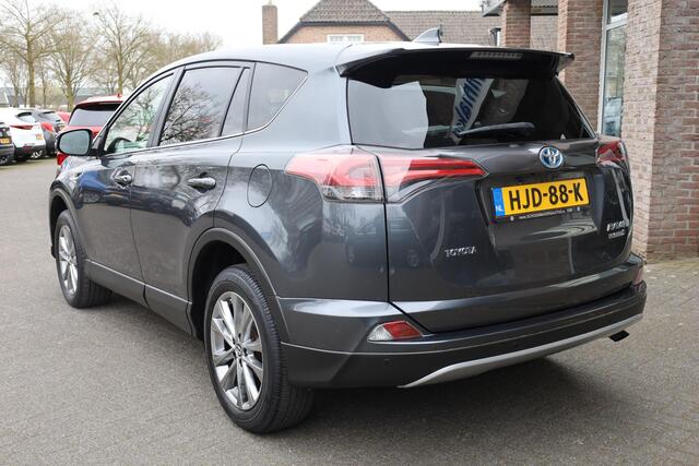 Toyota RAV4 2.5 Hybrid AWD LEER/MEMORY CAMERA PANO 18"LMV ELEK.LAADKLEP STOELVERW. DAB NAVI ENZ.