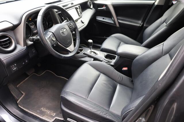 Toyota RAV4 2.5 Hybrid AWD LEER/MEMORY CAMERA PANO 18"LMV ELEK.LAADKLEP STOELVERW. DAB NAVI ENZ.