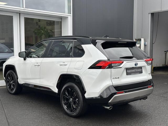 Toyota RAV4 2.5 Hybrid AWD Bi-Tone Apple Carplay/Android Auto navigatie, Stoelverwarming, Achteruitrij camera, Adaptieve cruise control, Kunstlederen/alcantara bekleding, Keyless