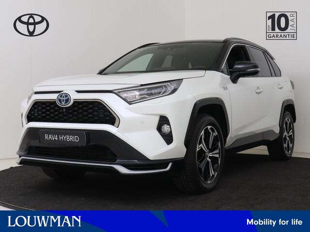 Toyota RAV4 2.5 Plug-in Hybrid AWD Bi-Tone Plus Limited I Apple Carplay/Android Auto I Climate Control I Cruise Control I Afneembare trekhaak I Lederen bekleding I