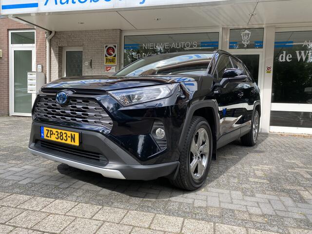 Toyota RAV4 2.5 Hybrid First Edition Navi/Achteruitr. camera*/Clima/Leder bekl./Keyless/Cruise Contr./Led verl./Elektr. achterkl./lDode hoek det./Park.sens. V+A//Multifunct. Stuur