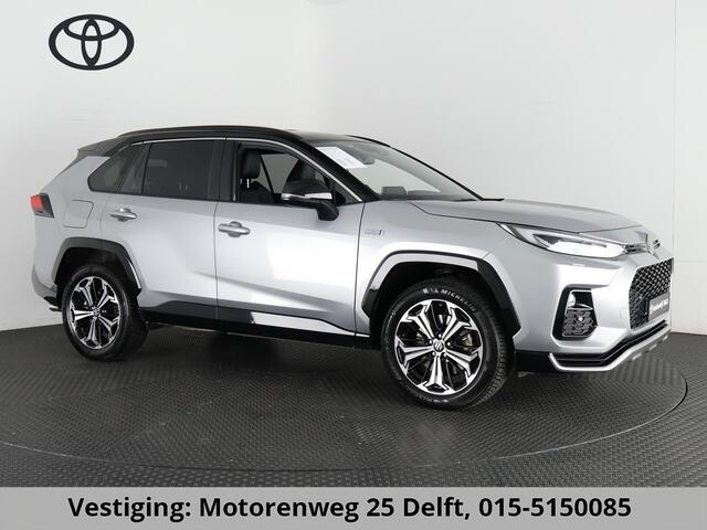 Toyota RAV4 2.5 PLUG-IN AWD STYLE SUZUKI ACROSS 1e EIG. GARANTIE 3-2033.*BI-TONE BODY PACK.HALF LEDER.STOELVERWARMING. CARPLAY. CAMERA.