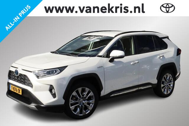 Toyota RAV4 2.5 Hybrid AWD Executive Limited, Parkeersensoren, 360 camera, JBL, Dodehoek detectie, 1650kg trekgewicht