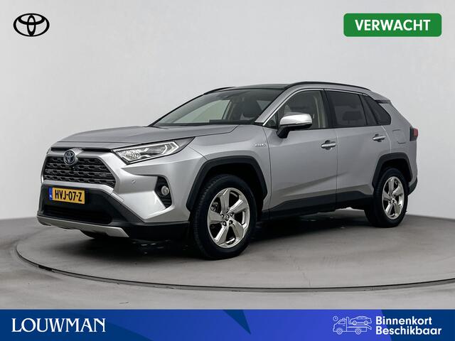 Toyota RAV4 2.5 Hybrid AWD Executive Limited | Elektrisch glazen panorama-dak | Parkeersensoren V+A | 360° Camera | Stoelverwarming |