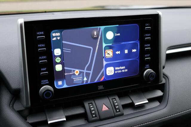 Toyota RAV4 2.5 Hybrid AWD Black Edition, Apple Carplay / Android Auto, JBL Audio, Parkeersensoren, Achteruitrijcamera, Camerabeeld in binnenspiegel