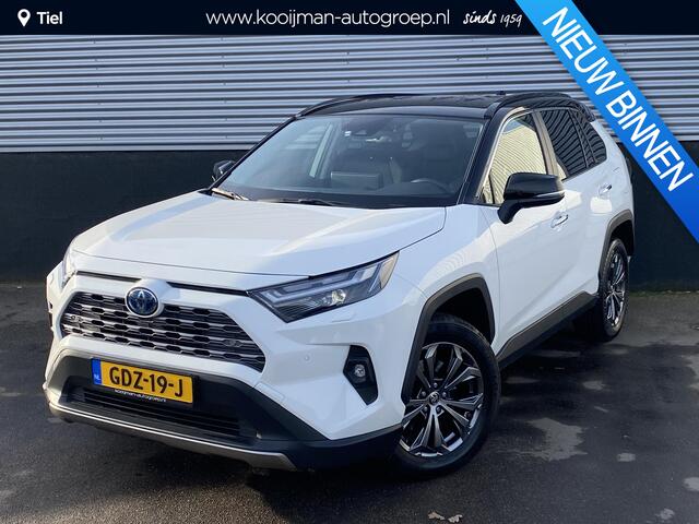 Toyota RAV4 2.5 Hybrid AWD Executive edition Trekhaak 13-polig, Bi-tone zwart dak, dodehoek detectie, seat memory navigatie, Apple CarPlay/Android Auto, stoelverwarming