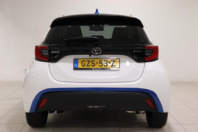 Toyota YARIS 1.5 Hybrid van Ekris Blue Line Edition, Stoelverwarming voorstoelen, Apple Carplay/Android Auto, Cruise & Climate control, Parkeercamera!